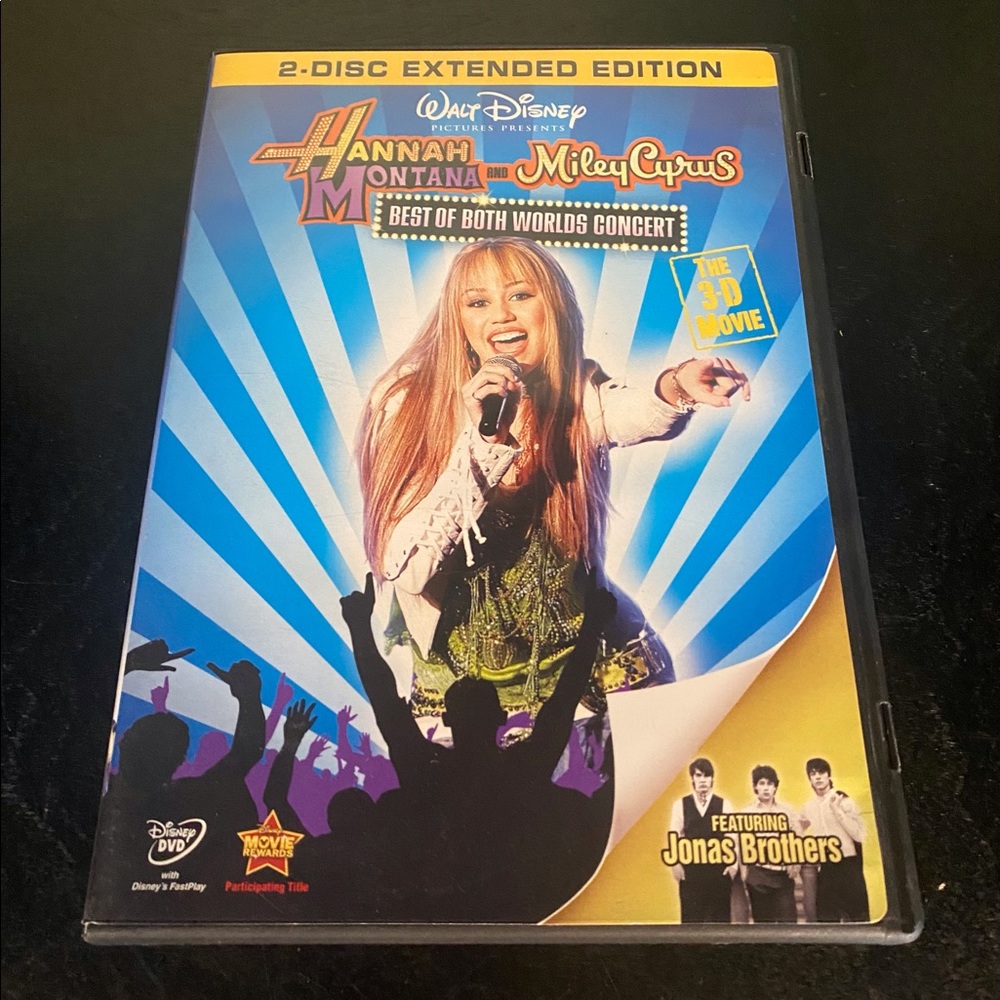 Hannah Montana/Miley Cyrus Best of Both Worlds concert dvd